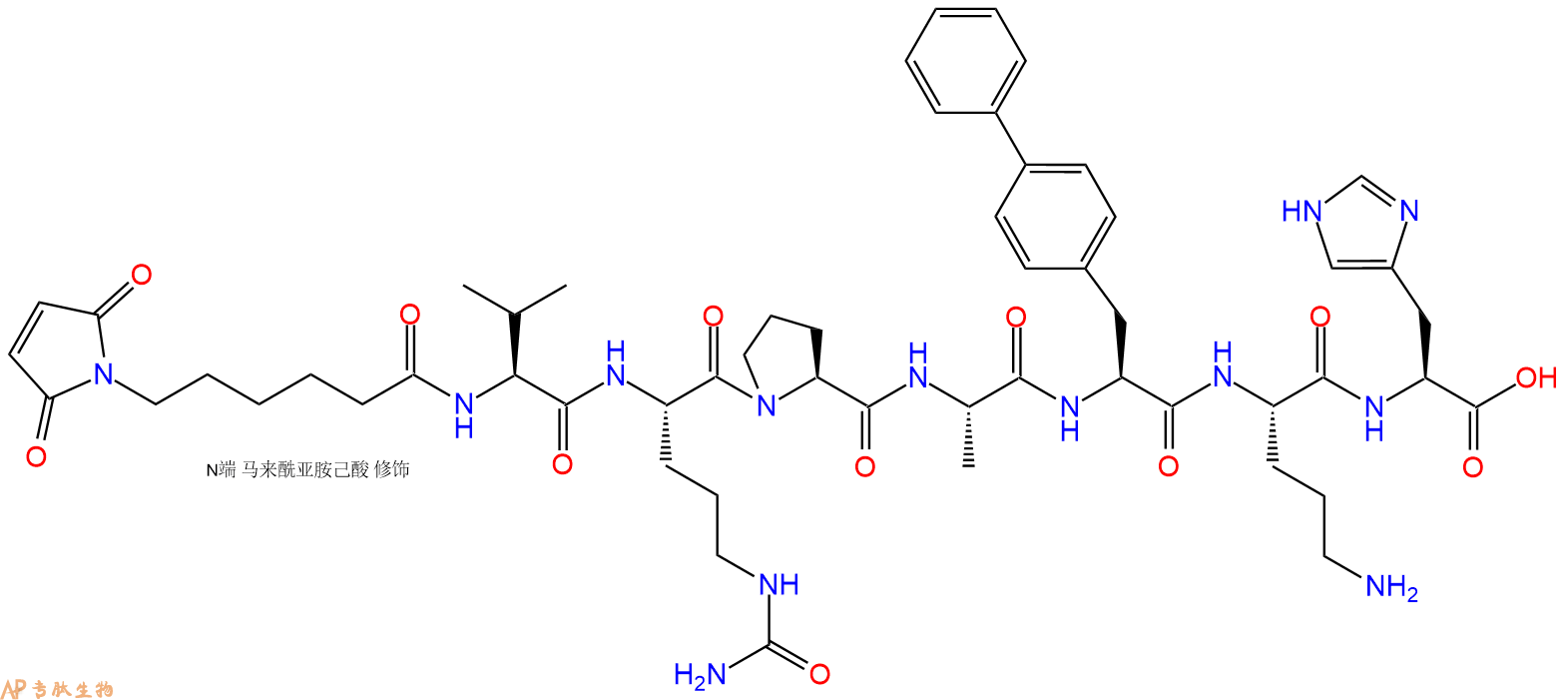 专肽生物产品二肽MC-Val-Cit-PAB159857-80-4