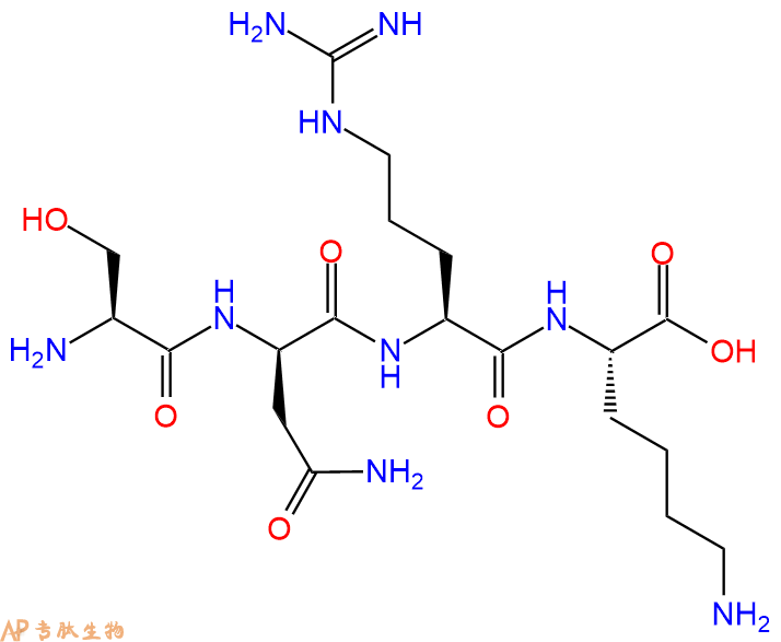 专肽生物产品四肽Ser-DAsn-Arg-Lys