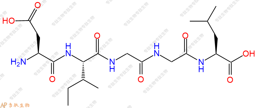 专肽生物产品五肽Asp-Ile-Gly-Gly-Leu