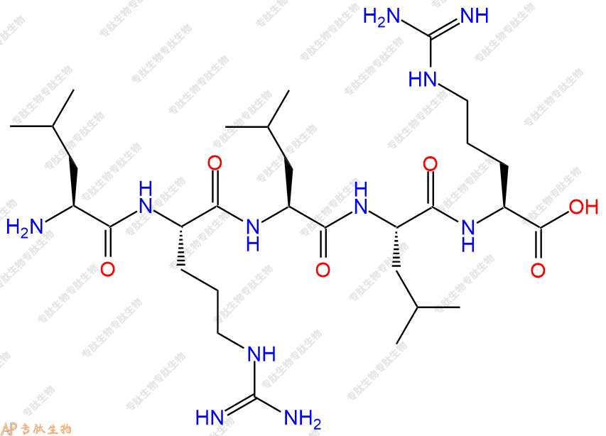 专肽生物产品五肽Leu-Arg-Leu-Leu-Arg
