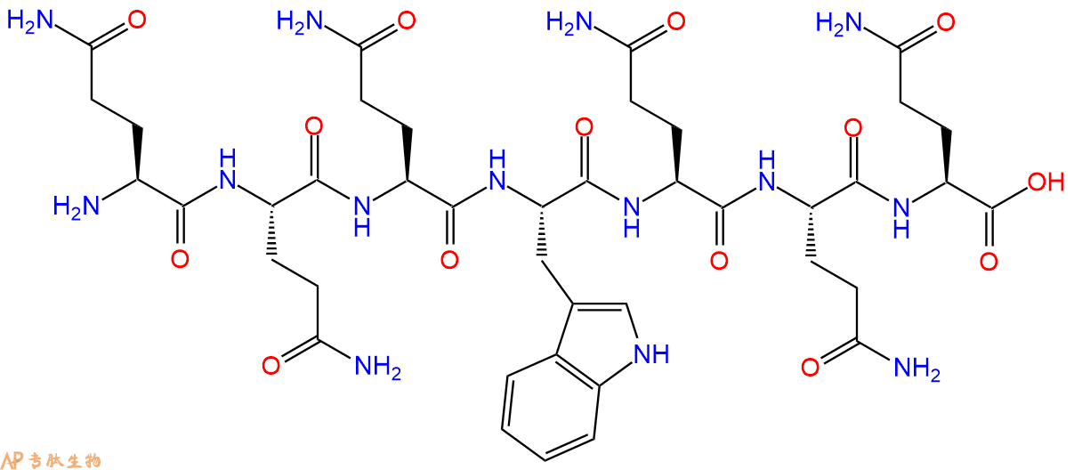 专肽生物产品七肽QQQWQQQ