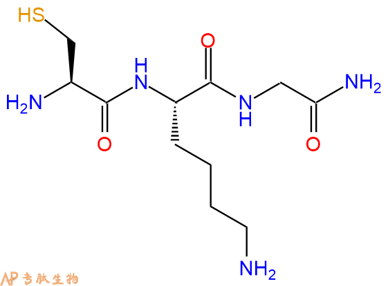 专肽生物产品三肽Cys-Lys-Gly-NH2