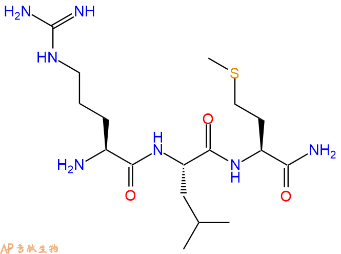 专肽生物产品三肽Arg-Leu-Met-NH2