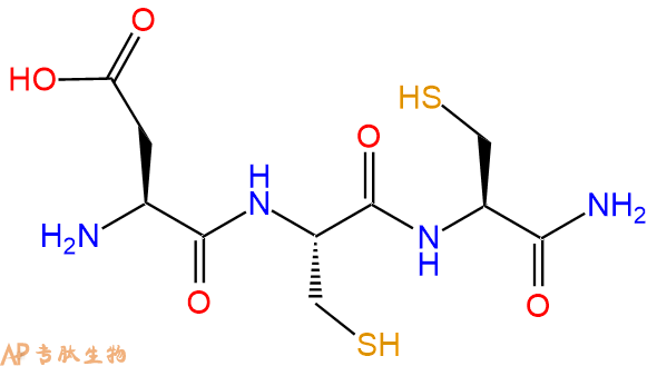 专肽生物产品三肽Asp-Cys-Cys-NH2