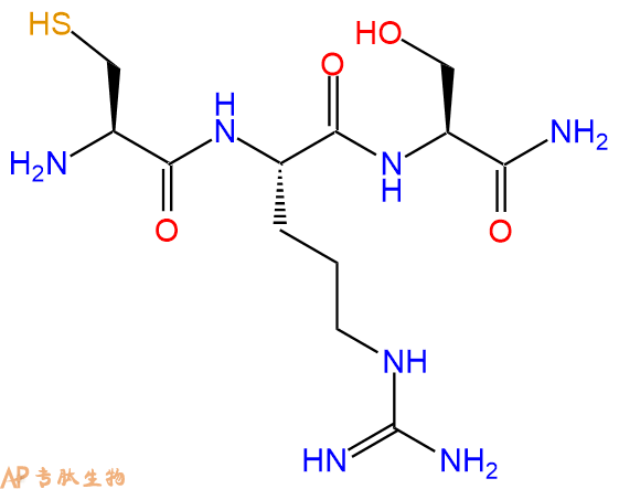专肽生物产品三肽Cys-Arg-Ser-NH2
