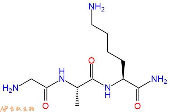 专肽生物产品三肽Gly-Ala-Lys-NH2