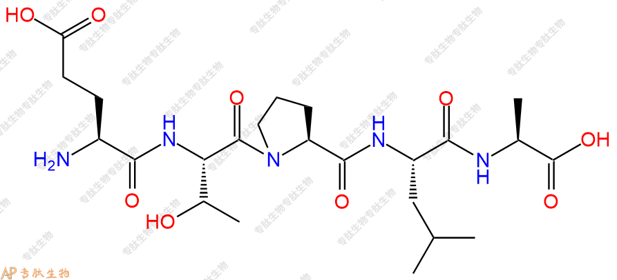 专肽生物产品五肽Glu-Thr-Pro-Leu-Ala