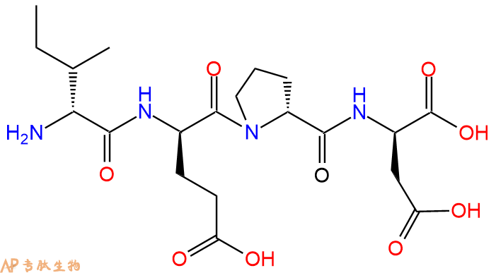 专肽生物产品四肽DIle-DGlu-DPro-DAsp