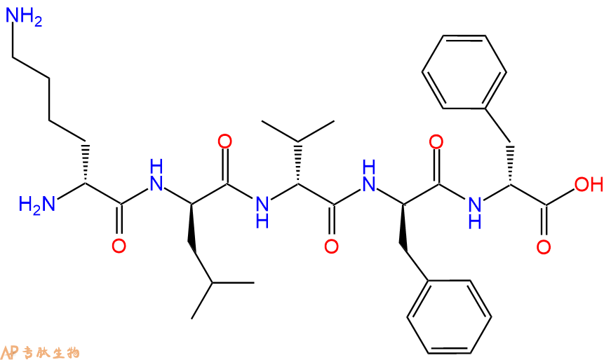 专肽生物产品五肽DLys-DLeu-DVal-DPhe-DPhe