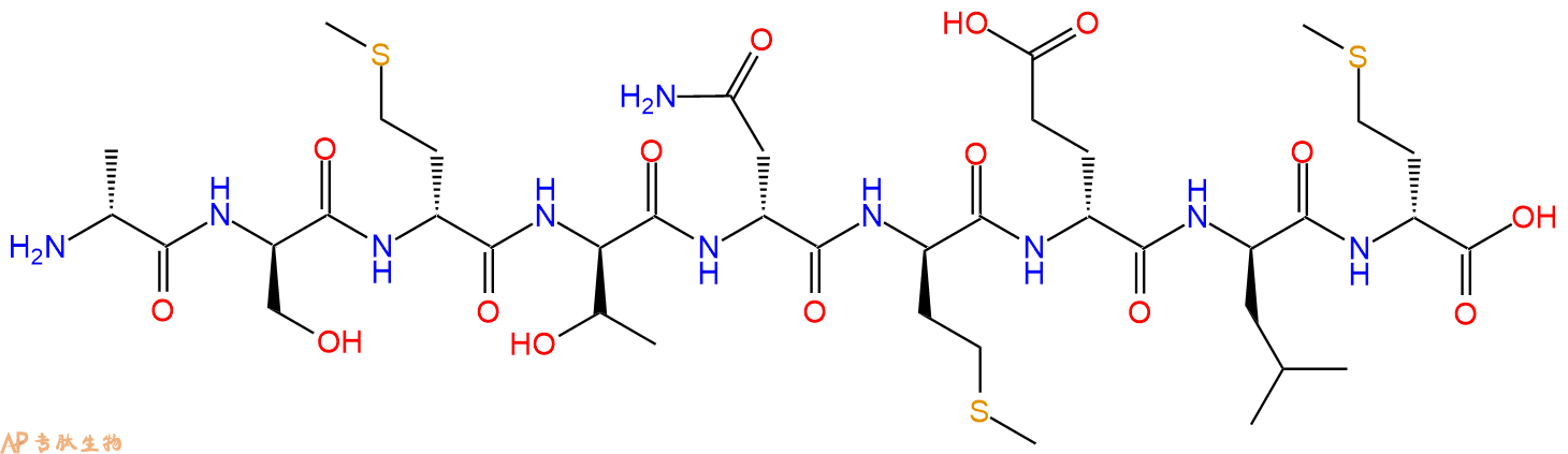 专肽生物产品九肽asmtnmelm