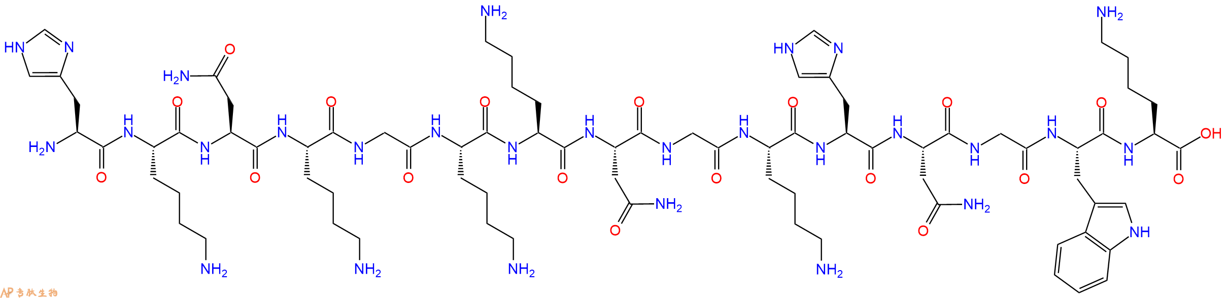 专肽生物产品铁蛋白归巢肽the ferritin-homing peptide、HKN15