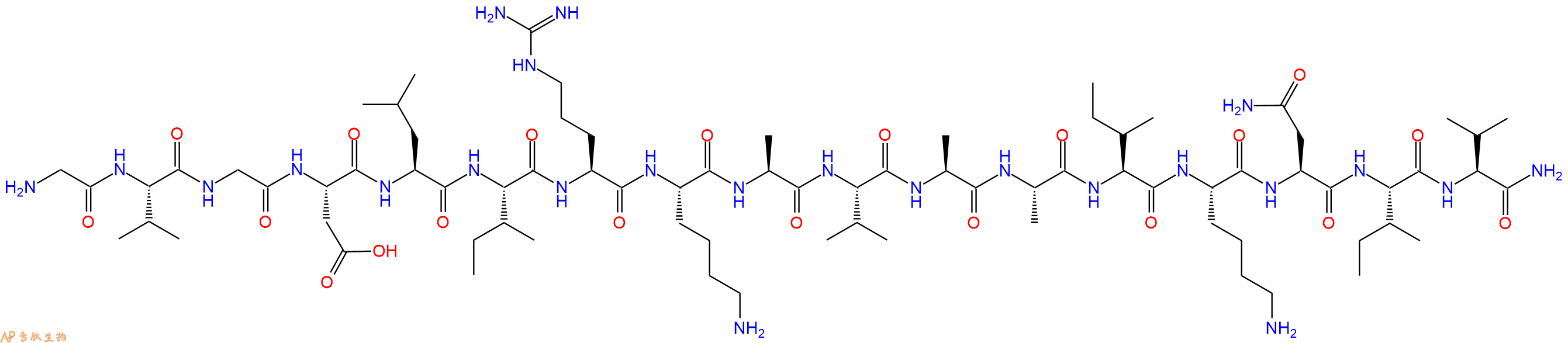 专肽生物产品抗菌肽Uperins 3.4