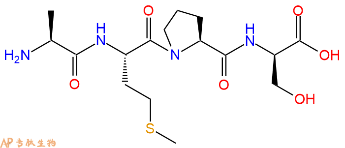 专肽生物产品四肽Ala-Met-Pro-DSer