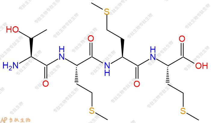 专肽生物产品H2N-Thr-Met-Met-Met-COOH