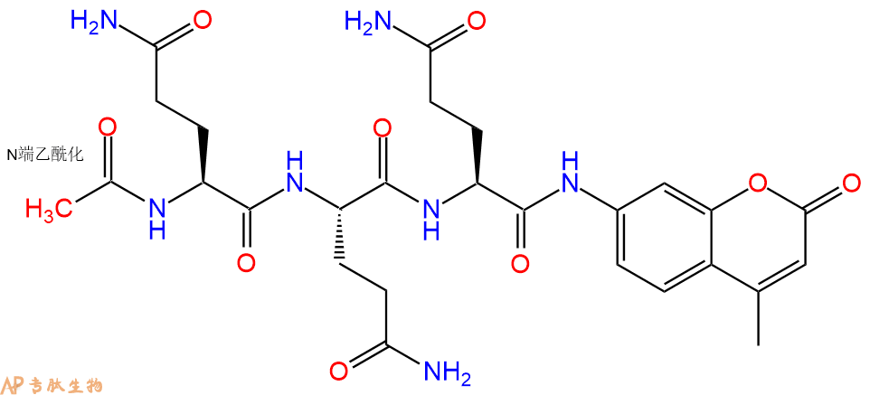 专肽生物产品Ac-Gln-Gln-Gln-AMC