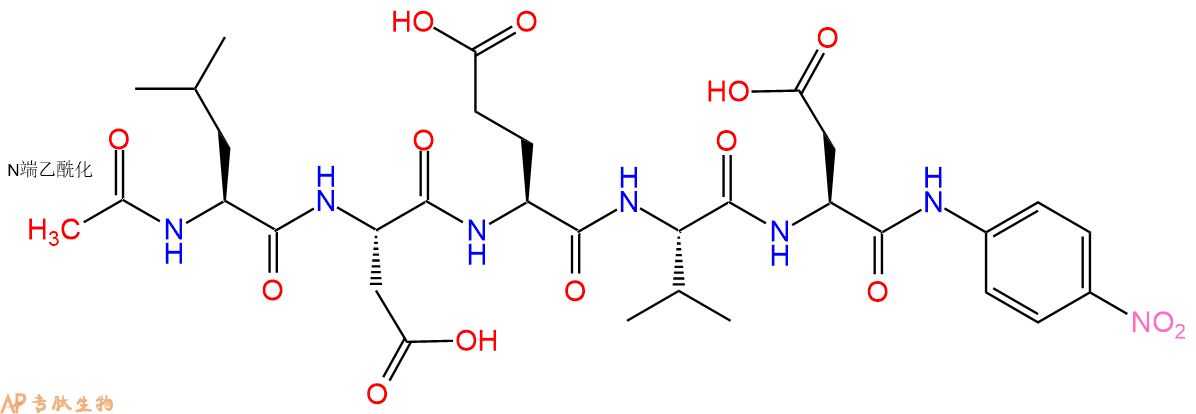专肽生物产品Ac-Leu-Asp-Glu-Val-Asp-pNA
