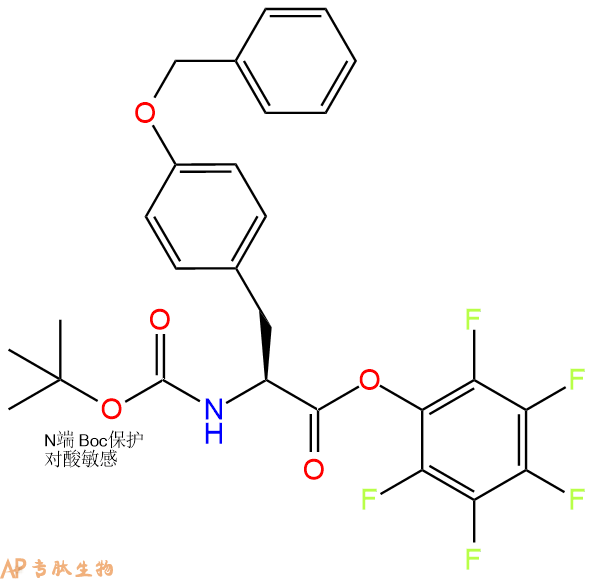 专肽生物产品Boc-Tyr(Bzl)-OPFP