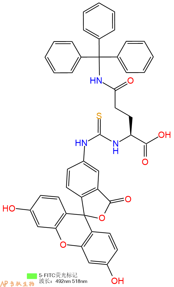 专肽生物产品FITC-Gln(Trt)