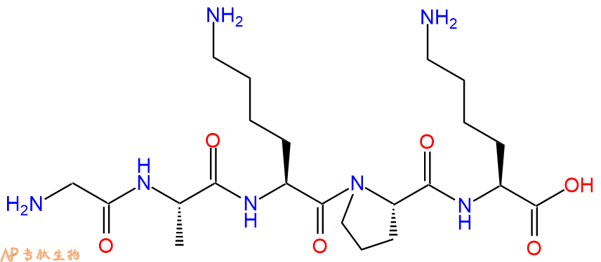 专肽生物产品Gly-Ala-Lys-Pro-Lys