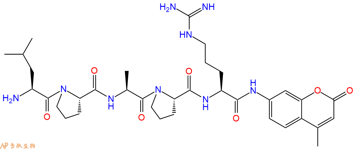 专肽生物产品Leu-Pro-Ala-Pro-Arg-AMC