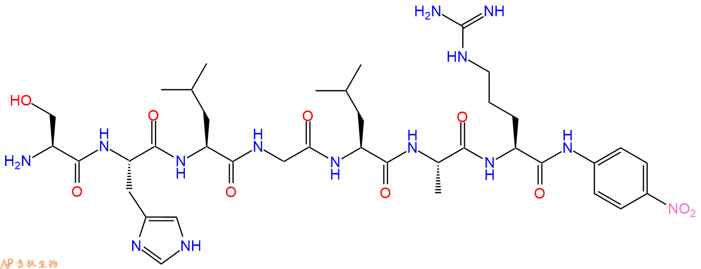 专肽生物产品Ser-His-Leu-Gly-Leu-Ala-Arg-pNA