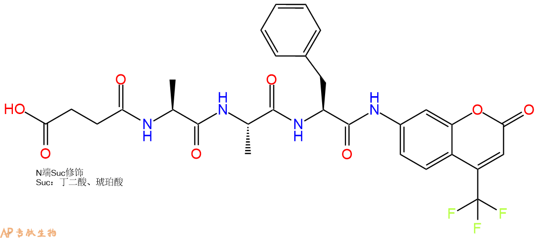 专肽生物产品SUC-Ala-Ala-Phe-AFC