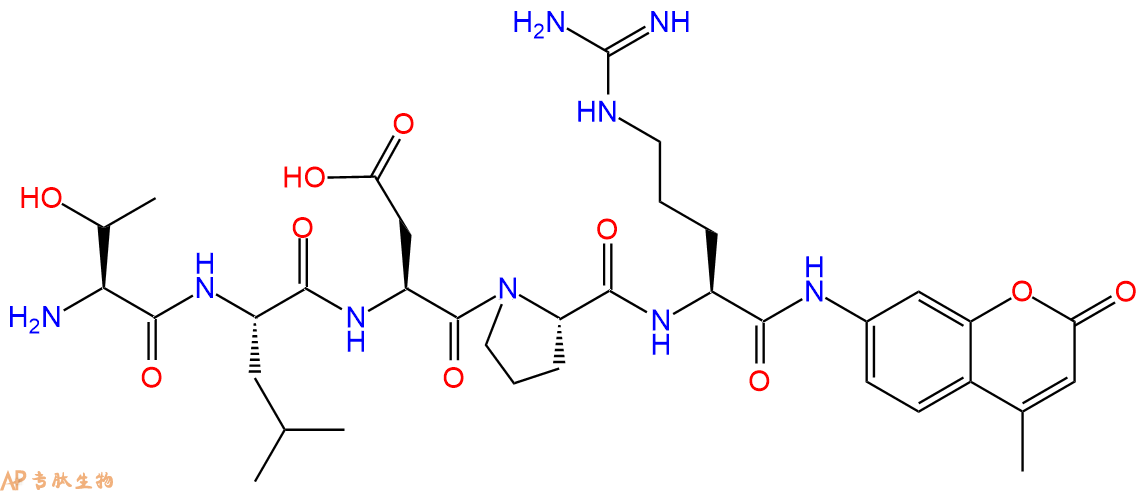 专肽生物产品Thr-Leu-Asp-Pro-Arg-AMC