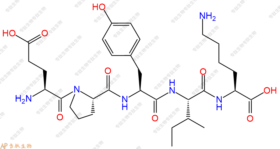 专肽生物产品Glu-Pro-Tyr-Ile-Lys