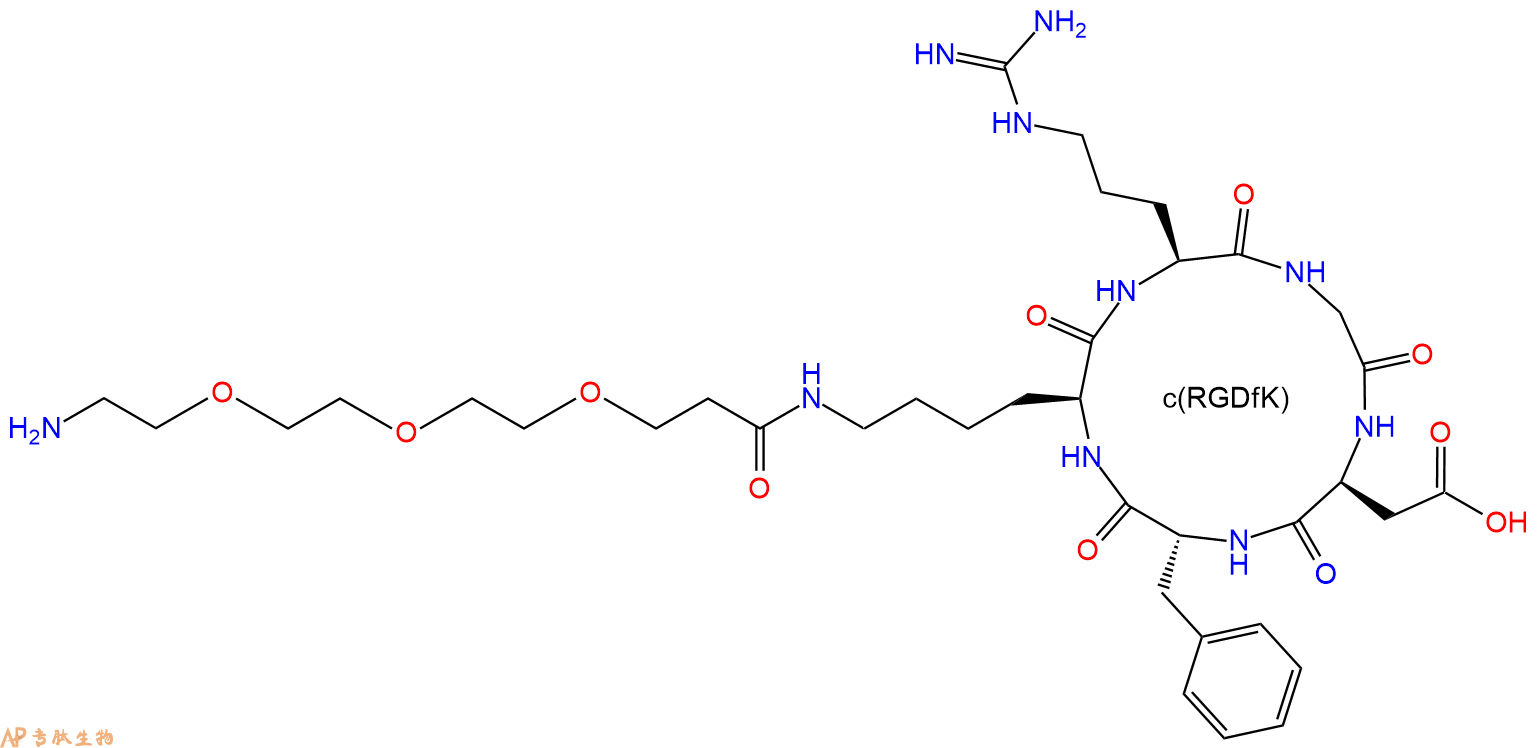 专肽生物产品PEG3-c(RGDfK)