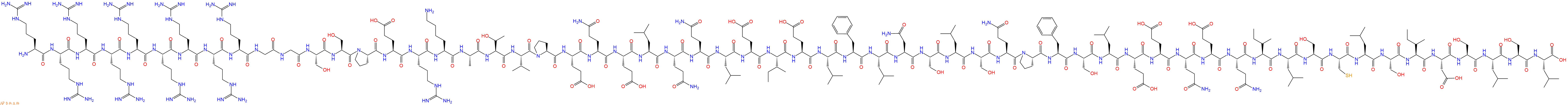 专肽生物产品H2N-Arg-Arg-Arg-Arg-Arg-Arg-Arg-Arg-Arg-Gly-Gly-Se