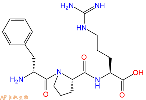 专肽生物产品H2N-DPhe-Pro-Arg-COOH