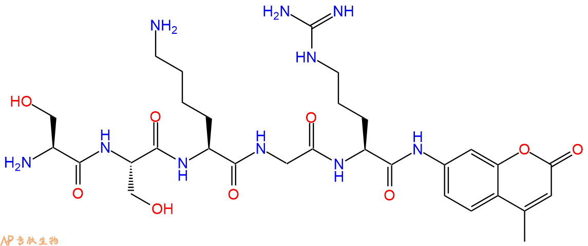 专肽生物产品Ser-Ser-Lys-Gly-Arg-AMC