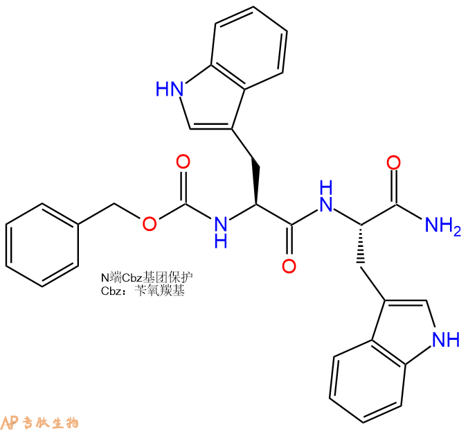 专肽生物产品CBZ-Trp-Trp-NH2