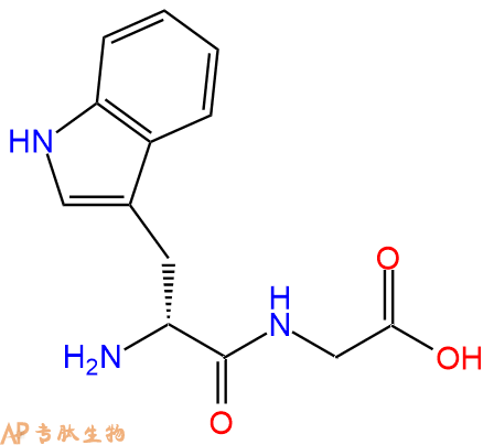 专肽生物产品H2N-DTrp-Gly-COOH