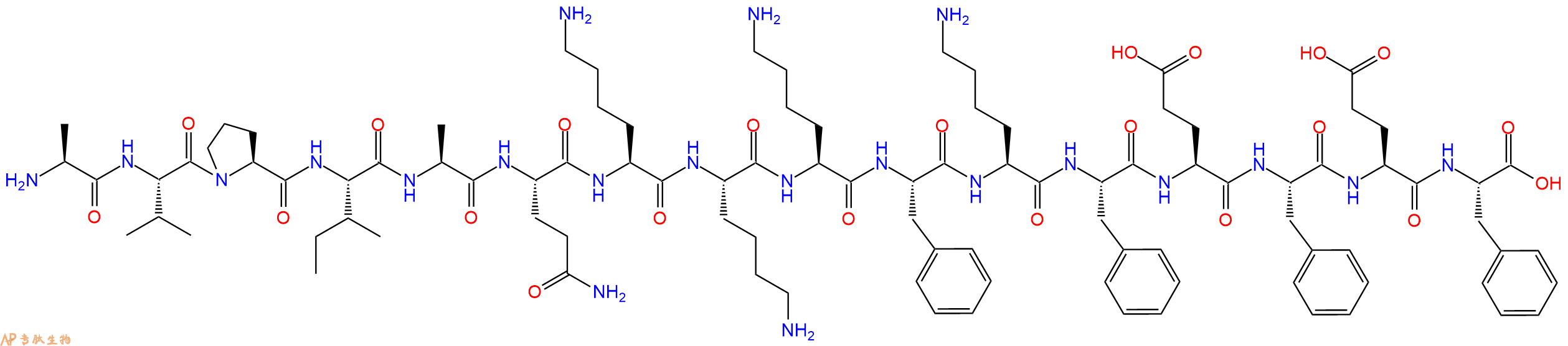 H2NAlaValProIleAlaGlnLysLysLysPheLysPh_H2NAlaValProIle H2NAlaValProIleAlaGlnLysLysLysPheLysPh_H2NAlaValProIle