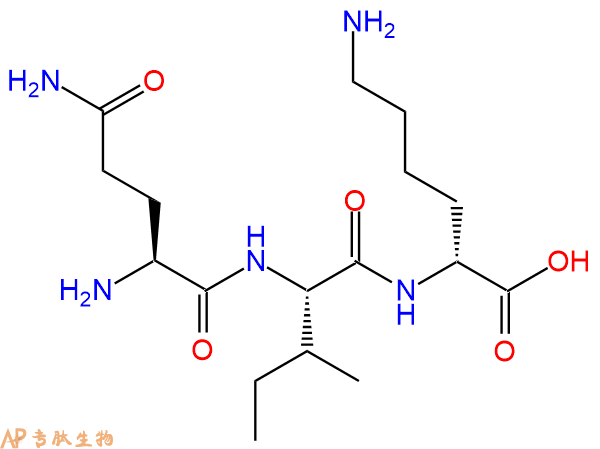 专肽生物产品H2N-Gln-Ile-DLys-COOH