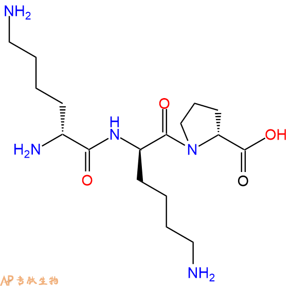 专肽生物产品H2N-DLys-DLys-DPro-COOH