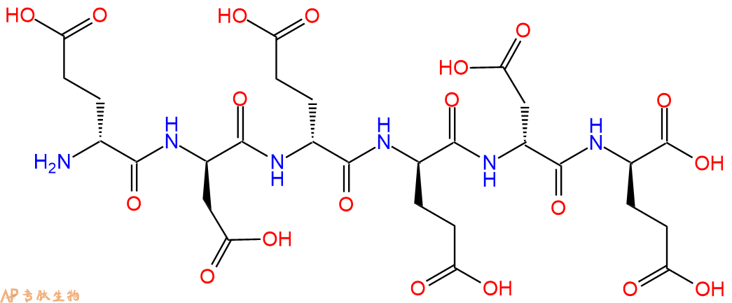 专肽生物产品H2N-DGlu-DAsp-DGlu-DGlu-DAsp-DGlu-COOH