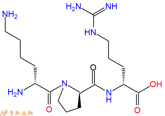 专肽生物产品H2N-DLys-DPro-DArg-COOH