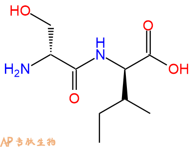 专肽生物产品H2N-DSer-DIle-COOH