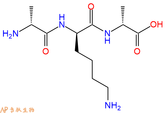 专肽生物产品H2N-DAla-DLys-DAla-COOH
