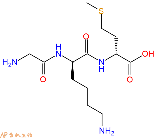 专肽生物产品H2N-Gly-DLys-DMet-COOH