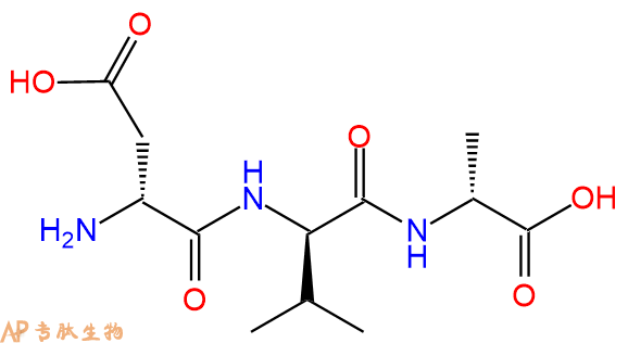 专肽生物产品H2N-DAsp-DVal-DAla-COOH