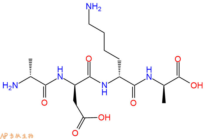 专肽生物产品H2N-DAla-DAsp-DLys-DAla-COOH