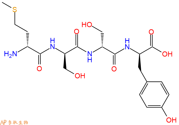 专肽生物产品H2N-DMet-DSer-DSer-DTyr-COOH
