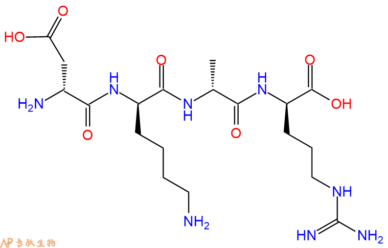 专肽生物产品H2N-DAsp-DLys-DAla-DArg-COOH