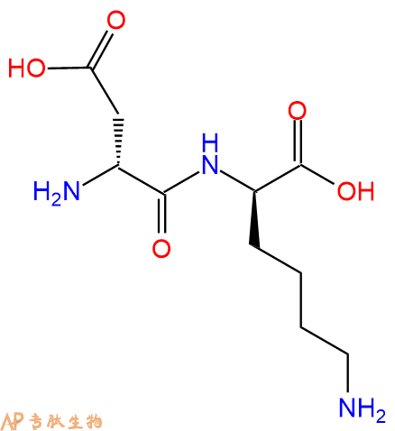 专肽生物产品H2N-DAsp-DLys-COOH