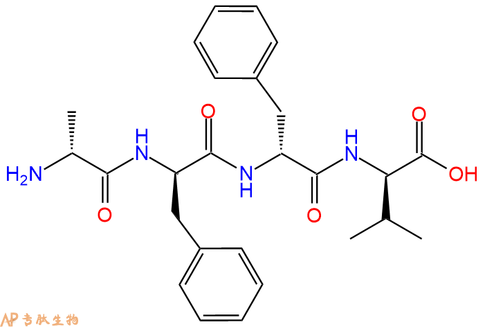 专肽生物产品H2N-DAla-DPhe-DPhe-DVal-COOH