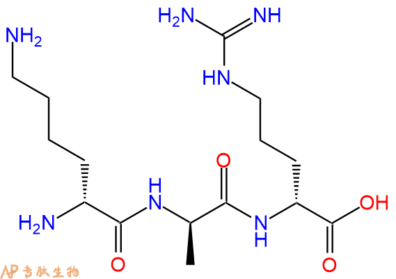 专肽生物产品H2N-DLys-DAla-DArg-COOH