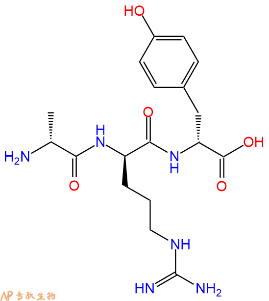 专肽生物产品H2N-DAla-DArg-DTyr-COOH